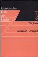 Cover of: Midrasch-Analyse: Strukturen im Midrasch Qohelet Rabba