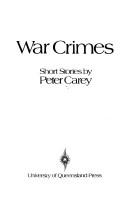Cover of: War crimes: short stories