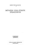 Cover of: Münzen und Städte Lykaoniens by Hans von Aulock