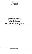 Cover of: Peuple corse, révolutions et nation française