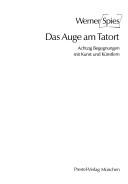 Cover of: Das Auge am Tatort by Werner Spies