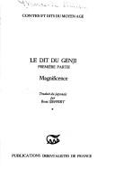 Cover of: Le Dit du Genji by Murasaki Shikibu