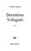 Cover of: Dernières voluptés
