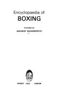 Encyclopaedia of boxing by Maurice Golesworthy
