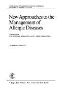 Cover of: New approaches to the management of allergic diseases: 12th symposium of the Collegium Internationale Allergologicum, New Orleans, La., September 17-20, 1978