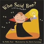 Cover of: Who Said Boo?: A Lift-the-Flap Book