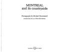 Cover of: Montreal and its countryside by Michael Drummond