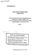 Cover of: Österreichische Jugendbewegung 1900 bis 1938 by Gerhard Seewann