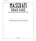 Cover of: Maserati road cars: the postwar production cars 1946 to 1979