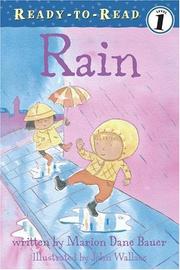 Cover of: Rain (Ready-to-Read. Level 1) by Marion Dane Bauer