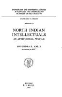 Cover of: North Indian intellectuals: an attitudinal profile