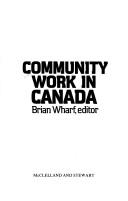 Cover of: Community work in Canada