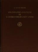 Cover of: Bibliographie analytique de l'archéologie de l'Irán ancien