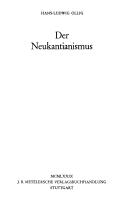 Cover of: Neukantianismus: texte der Marburger und der Südestdeutschen Schule, ihrer Vorläufer und Kritiker mit einer Einleitung