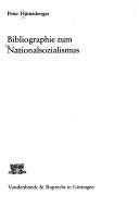 Cover of: Bibliographie zum Nationalsozialismus