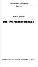 Cover of: Die Interessenverbände