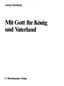 Cover of: Mit Gott für König und Vaterland