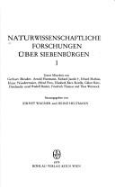 Cover of: Naturwissenschaftliche Forschungen über Siebenbürgen