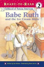 Cover of: Babe Ruth and the ice cream mess