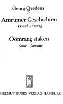 Cover of: Amrumer Geschichten: dt.-amring = Öömrang staken : sjiisk-öömrang