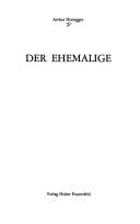 Der Ehemalige by Honegger, Arthur