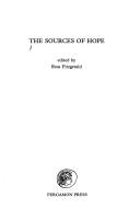 Cover of: The Sources of hope