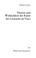 Cover of: Theorie und Wirklichkeit der Kunst bei Leonardo da Vinci