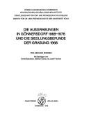 Cover of: Die Ausgrabungen in Gönnersdorf 1968-1976 und die Siedlungsbefunde der Grabung 1968