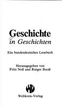 Cover of: Geschichte in Geschichten: e. bundesdt. Lesebuch