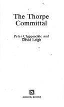 The Thorpe committal by Peter Chippindale