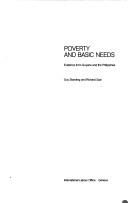 Cover of: Poverty and basic needs: evidence from Guyana and the Philippines