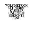 Cover of: Kassiber und neue Gedichte