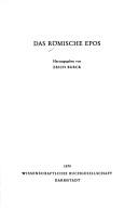 Cover of: Das römische Epos