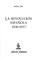 Cover of: La revolución española 1930-1937