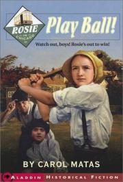 Cover of: Rosie in Chicago: play ball!