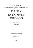 Dansk synonym-ordbog by Ulla Albeck