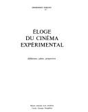 Cover of: Éloge du cinéma expérimental by Dominique Noguez