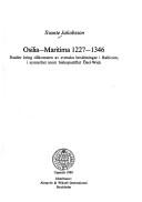 Cover of: Osilia-Maritima 1227-1346 by Svante Jakobsson