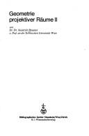 Cover of: Geometrie projektiver Räume