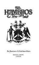 Cover of: The Hambros, 1779-1979 by Bo Bramsen