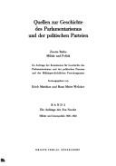 Cover of: Die Anfänge der Ära Seeckt: Militär u. Innenpolitik 1920-1922