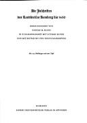 Die Inschriften des Landkreises Bamberg bis 1650 by Rudolf M. Kloos