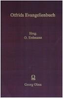 Cover of: Otfrids Evangelienbuch by Otfrid von Weissenburg, Otfrid von Weissenburg, Otfrid von Weissenburg