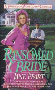 Cover of: Ransomed Bride (Brides of Montclair, Book 2) by Jane Peart