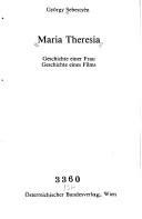 Cover of: Maria Theresia by György Sebestyén