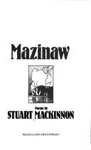 Cover of: Mazinaw: poems