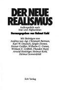 Cover of: Der Neue Realismus: Aussenpolitik nach Iran u. Afghanistan