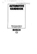 Cover of: Automotive handbook