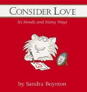 Cover of: Consider Love by Sandra Boynton