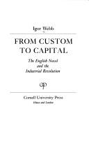 Cover of: From custom to capital: the English novel and the Industrial Revolution